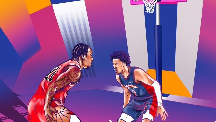En París jugarán el partido de NBA entre Chicago Bulls y Detroit Pistons