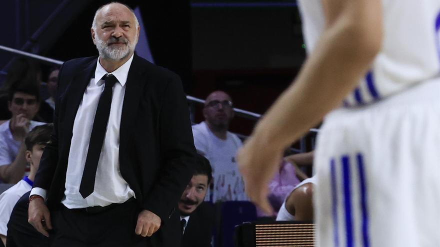 El entrenador de baloncesto del Real Madrid, Pablo Laso sufrió un infarto