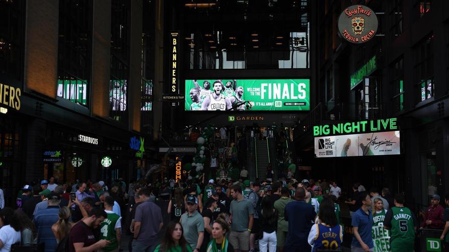 Se espera un infierno verde en el TD Garden, hogar de los Boston Celtics