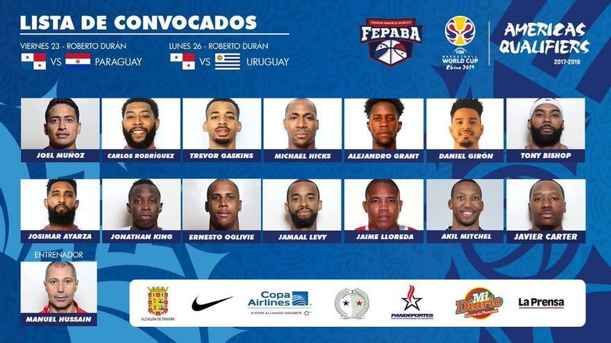 Anuncian selección de baloncesto para juegos eliminatorios en Panamá