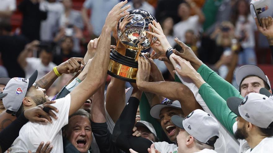 Boston Celtics clasifican a la final de la NBA dejando fuera del camino a los Miami Heat en juego 7