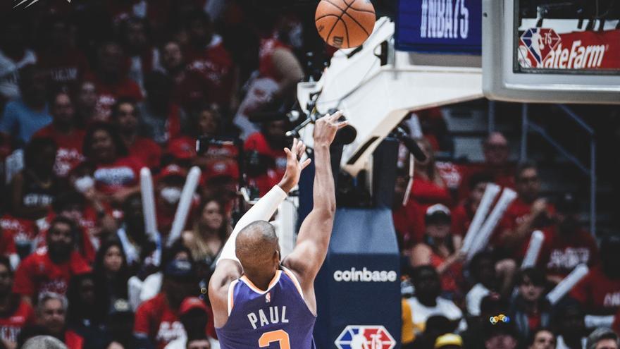 Chris Paul comandó clasificación de Phoenix Suns derrotando a New Orleans Pelicans 115-109