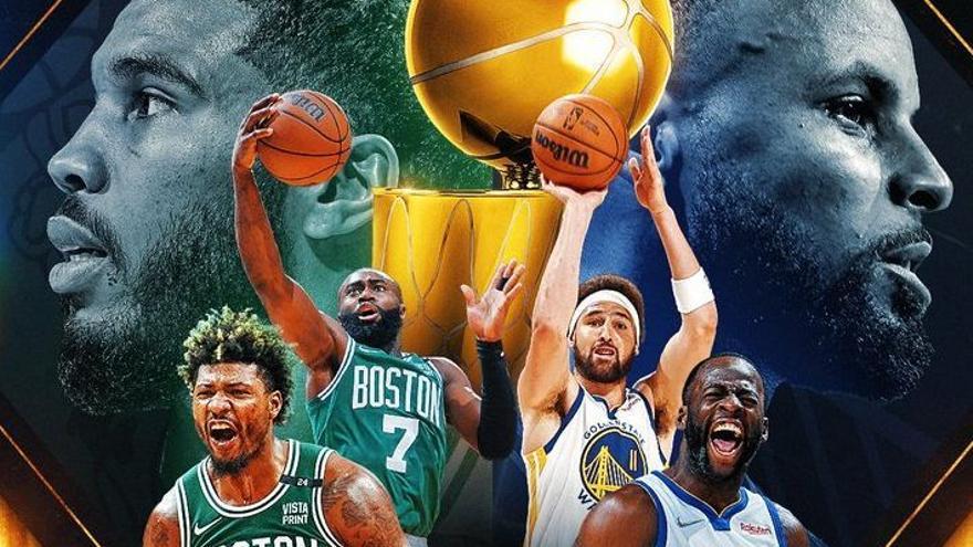 La final de la NBA entre Warriors y Celtics, titulada como el choque de dinastías