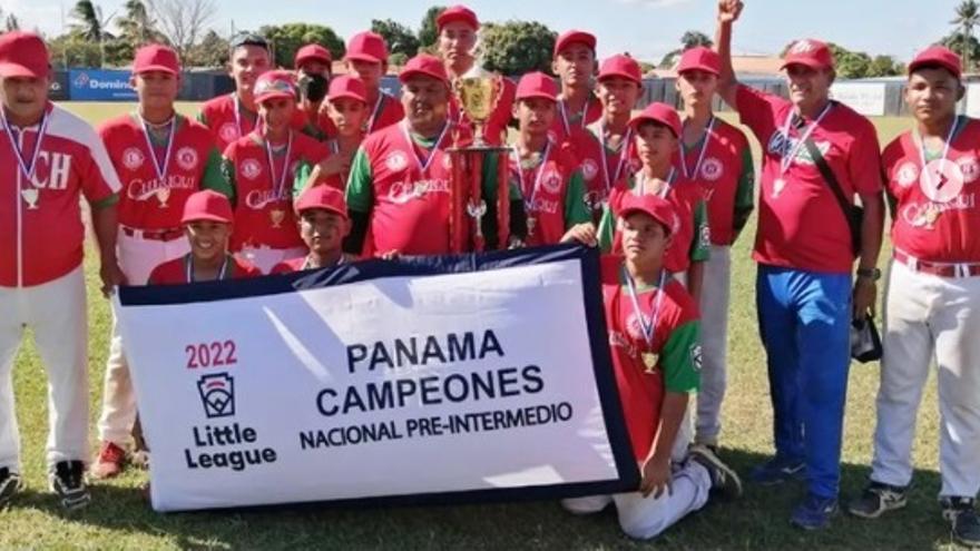 Chiriquí levanta el título de béisbol Preintermedio