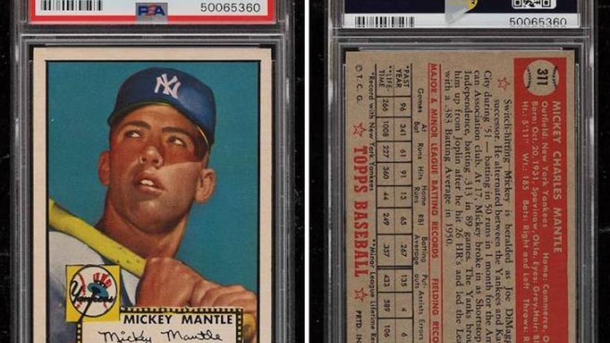 Venden cromo de béisbol por 5,2 millones de dólares, récord histórico para una tarjeta coleccionable