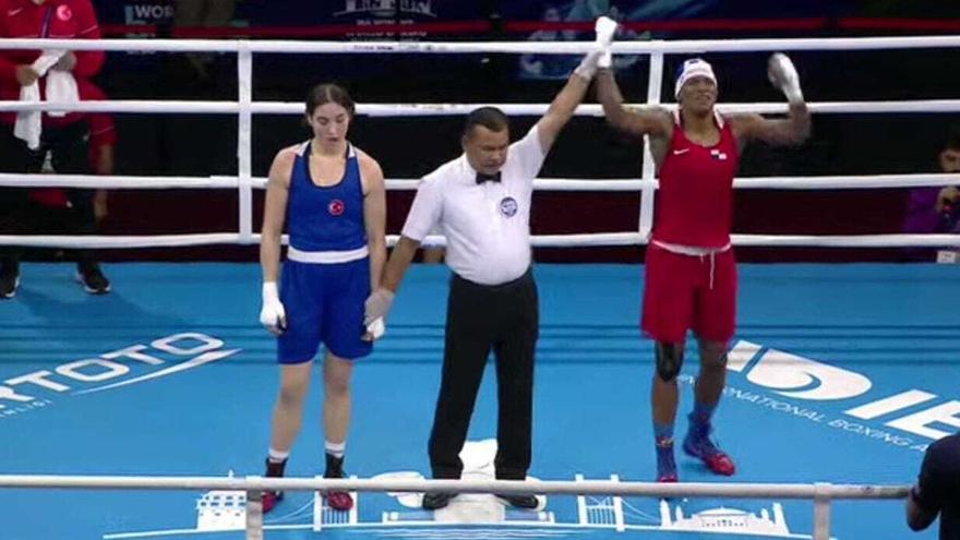 Atheyna Bylon aseguró la medalla de bronce para Panamá en el Mundial Femenino Elite en Estambul