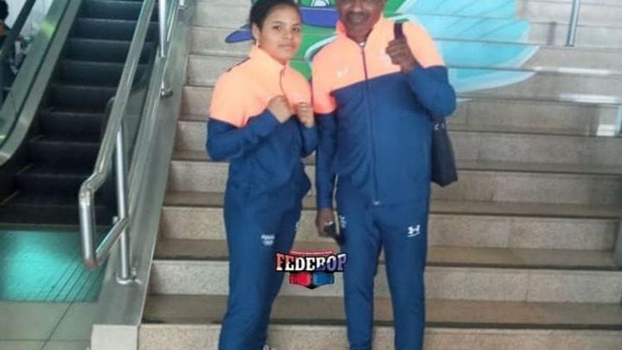 La boxeadora Xiomara Santamaría viajó a los Juegos Suramericanos de la Juventud