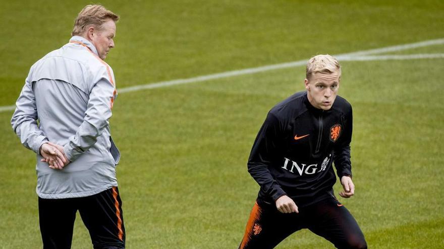 Koeman, decepcionado con la poca intensidad de Holanda en los entrenamientos