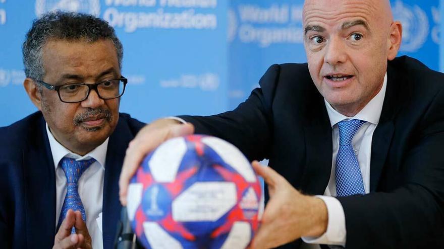 La OMS y la FIFA firman un acuerdo para promover la salud a través del fútbol