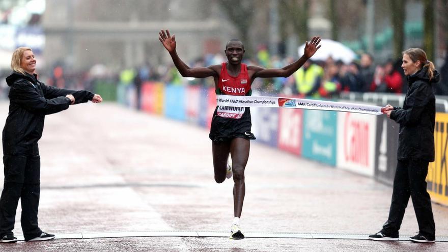 Doble triunfo keniata de Kamworor y Jepkosgei en maratón de Nueva York