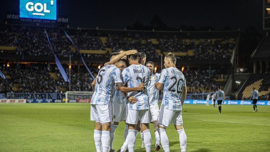 Argentina derrotó a Uruguay en partido de eliminatoria mundialista