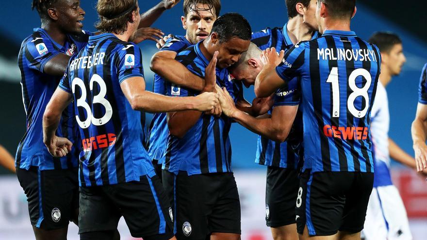 Atalanta se mete en el podio de la Serie A, apretada lucha por la Europa League