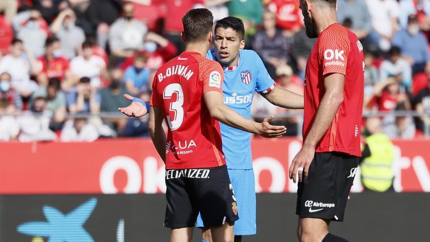 El Atlético Madrid cayó en Mallorca en la jornada 31 de LaLiga Santander
