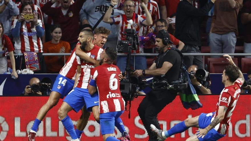 Atlético de Madrid derrotó al campeón de LaLiga, el Real Madrid 1-0