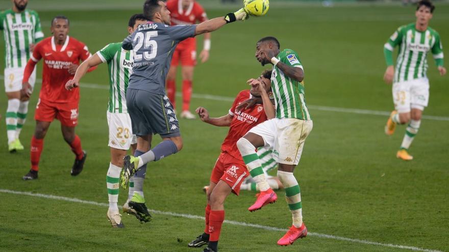 Betis y Sevilla empatan 1-1 en su derbi