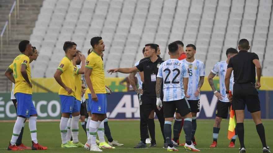 Juego de eliminatoria mundialista entre Argentina y Brasil debe realizarse, confirmó FIFA