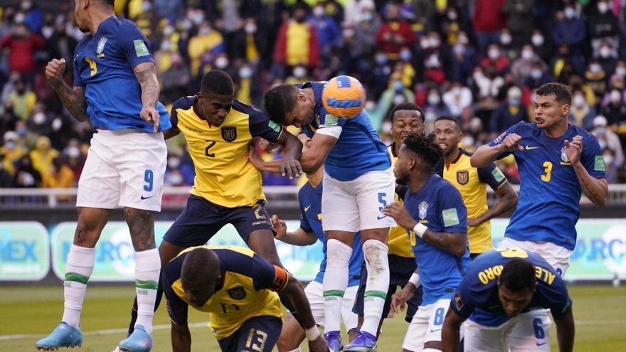 Ecuador iguala con Brasil y sigue firme en zona de clasificación para Catar-2022