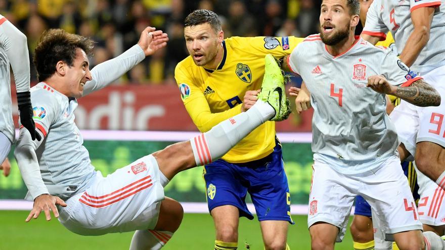 España se clasifica para la Eurocopa-2020 tras empatar con Suecia