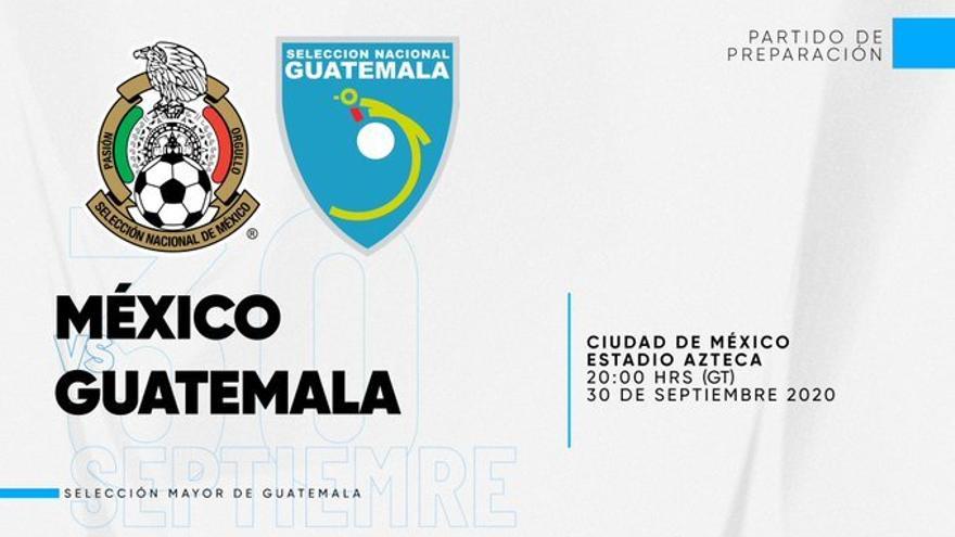 Guatemala anuncia juego de preparación con México en estadio Azteca