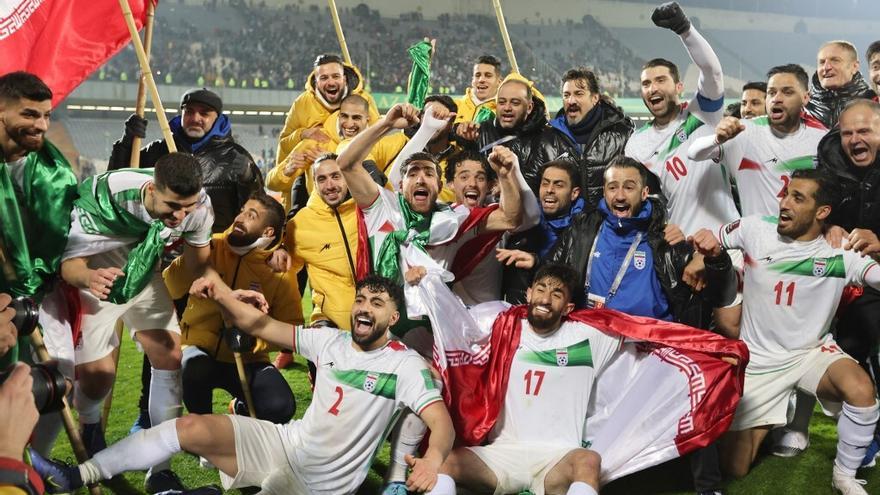 Irán celebra la clasificación al Mundial Catar 2022