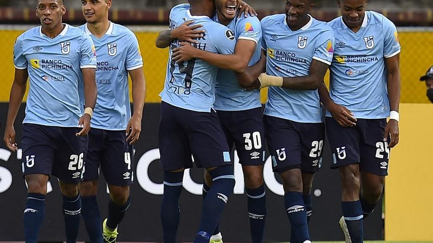 Ismael Díaz sella con gol el boleto de la Católica ecuatoriana a tercera ronda de la  Copa Libertadores