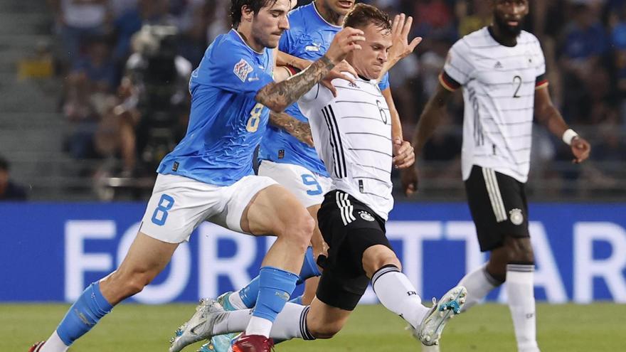 Italia y Alemania empataron en partido de Liga de Naciones