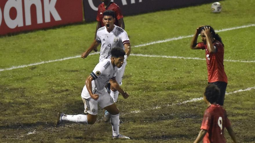 México goleó a Trinidad y Tobago en partido del Campeonato Sub-20 de Concacaf