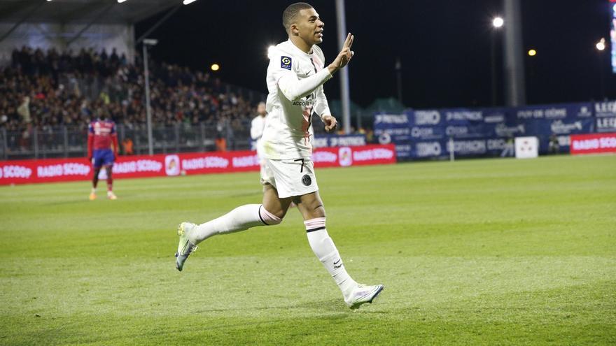 El PSG armó una fiesta de goles ante el Clermont ganaron 1-6