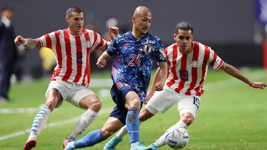 La selección de Paraguay perdió ante Japón en partido de preparación previo al Mundial de Catar 2022