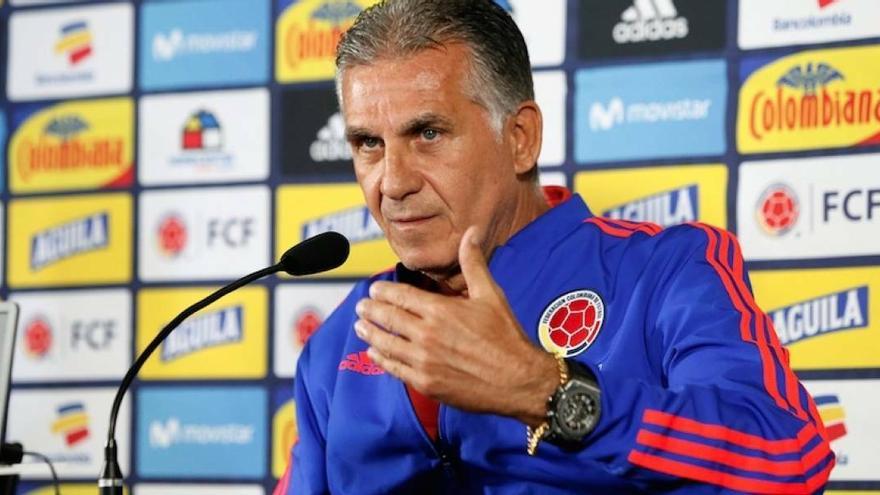 Carlos Queiroz:  "El partido ante Chile nos da la oportunidad de mejorar"