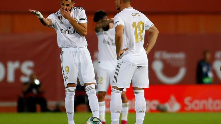 El Real Madrid naufraga en Mallorca