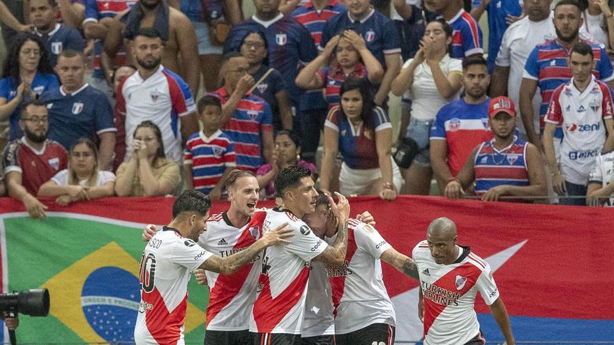 River Plate se robó un punto en Brasil ante Fortaleza en la Copa Libertadores