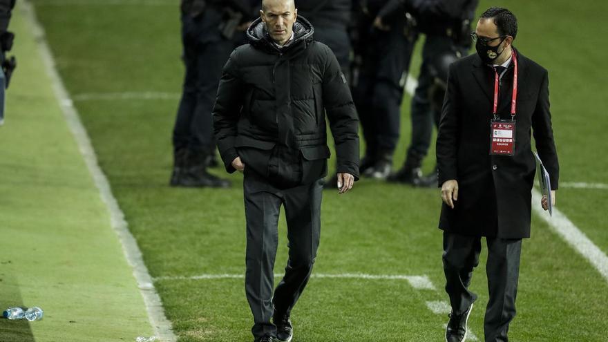 Zidane sigue al mando y se sentará en Mendizorroza