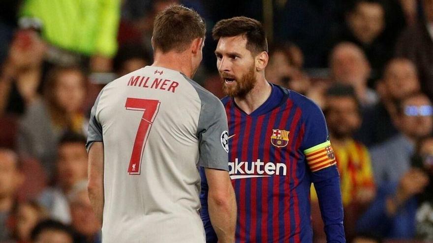 James Milner habla sobre lo difícil que es marcar a Messi