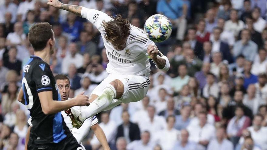 El Real Madrid empata in extremis 2-2 con el Brujas