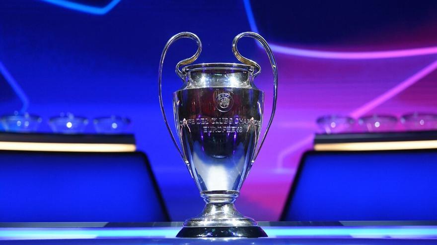 Trofeo de campeón de la Champions League