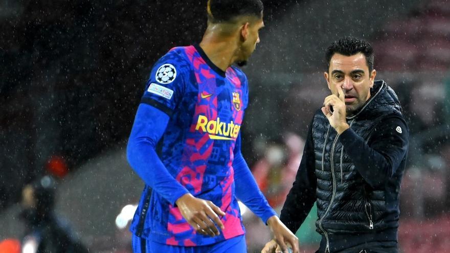"No puedo estar contento por el resultado", destacó Xavi luego del empate sin goles