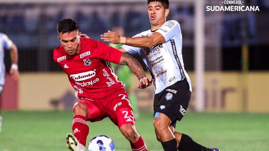 Independiente Medellín empató con Guaireña de Paraguay 3-3 en partido de Copa Sudamericana