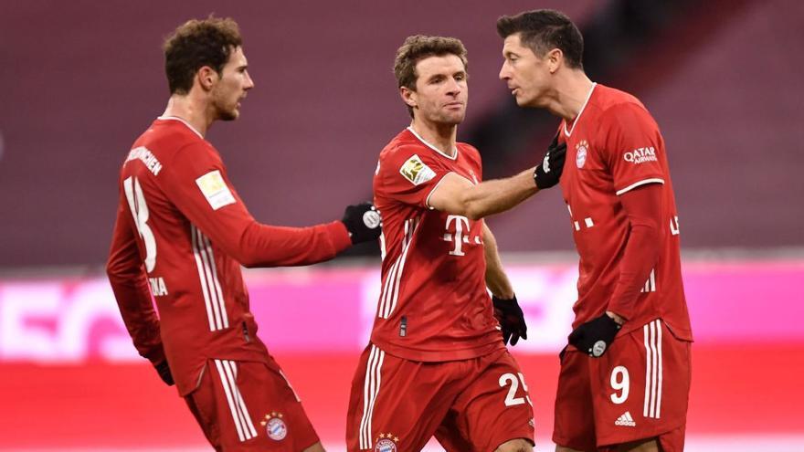 Bayern Múnich golea al Maguncia con doblete de Lewandowski