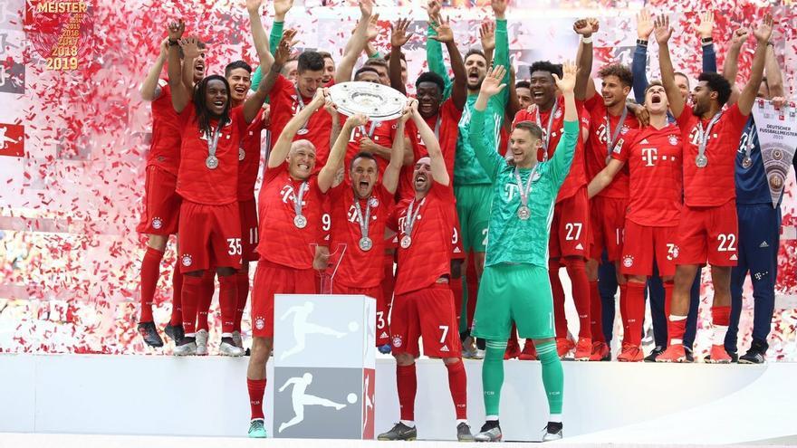 El Bayern firma con goleada su séptima Bundesliga consecutiva