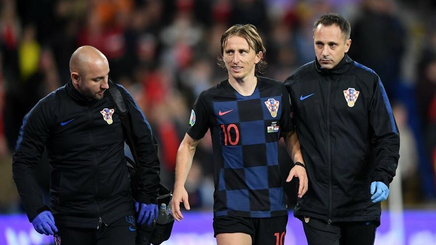 Luka Modric y Vázquez son bajas para el partido contra el Mallorca