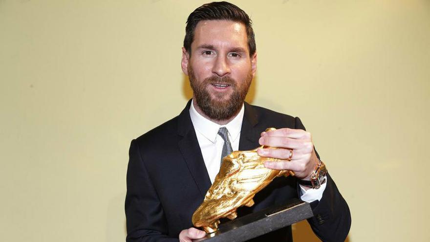 Messi recibirá su sexta bota de oro