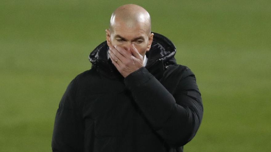 Zidane da negativo por covid-19 e irá el sábado al partido de liga contra Osasuna
