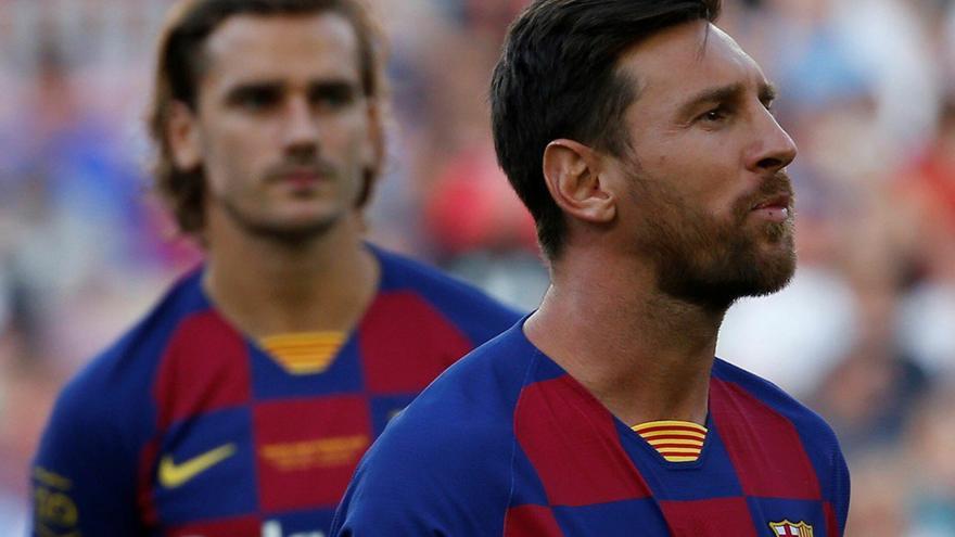 "Ya le he dado algún mate" a Messi, dice Griezmann