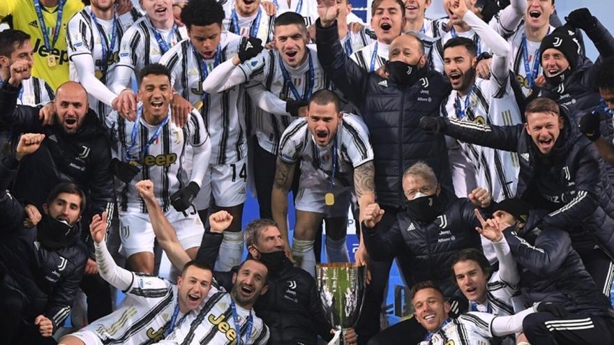 La Juventus gana la Supercopa de Italia luego de vencer al Nápoles