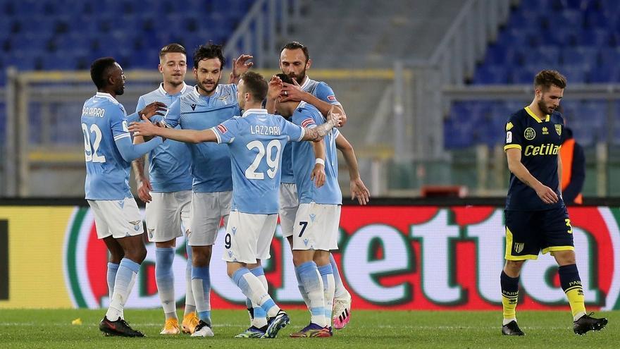 Lazio logra el último boleto para los octavos de final de la copa italiana