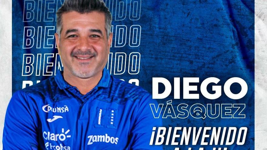 La selección de Honduras contrata al argentino Diego Vásquez como su nuevo entrenador