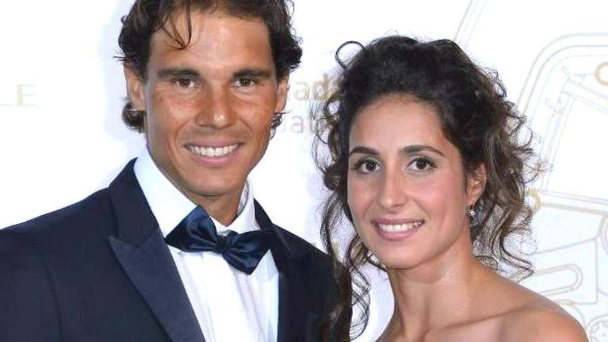 Rafael Nadal y Mery Perelló