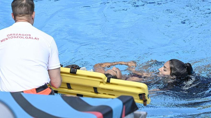 Anita Álvarez podría competir en su prueba final luego de ser rescatada del fondo de la piscina en Budapest
