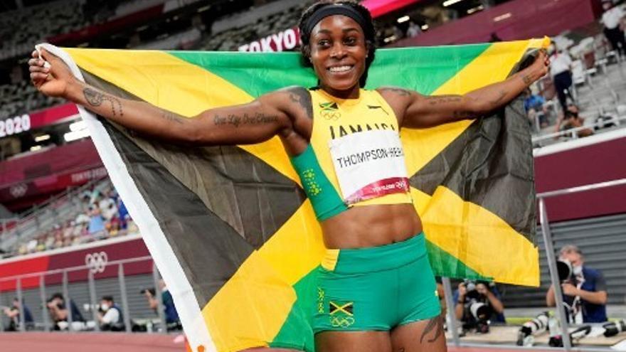 Atletismo: Jamaicana Elaine Thompson-Herah, oro olímpico de 100, 200 y  4x100 m, elegida atleta del año